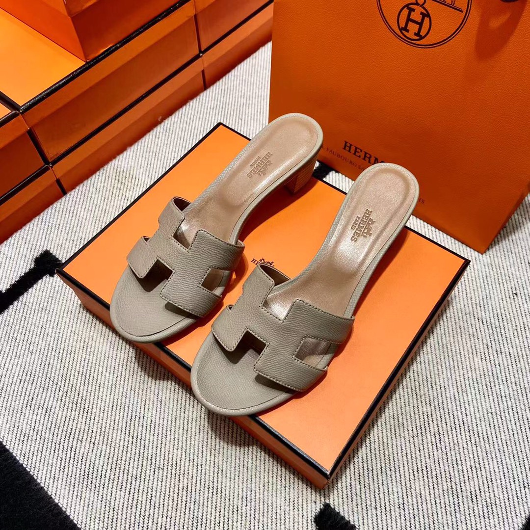 에르메스 올수공 오아시스 슬리퍼 샌들 앱송 49